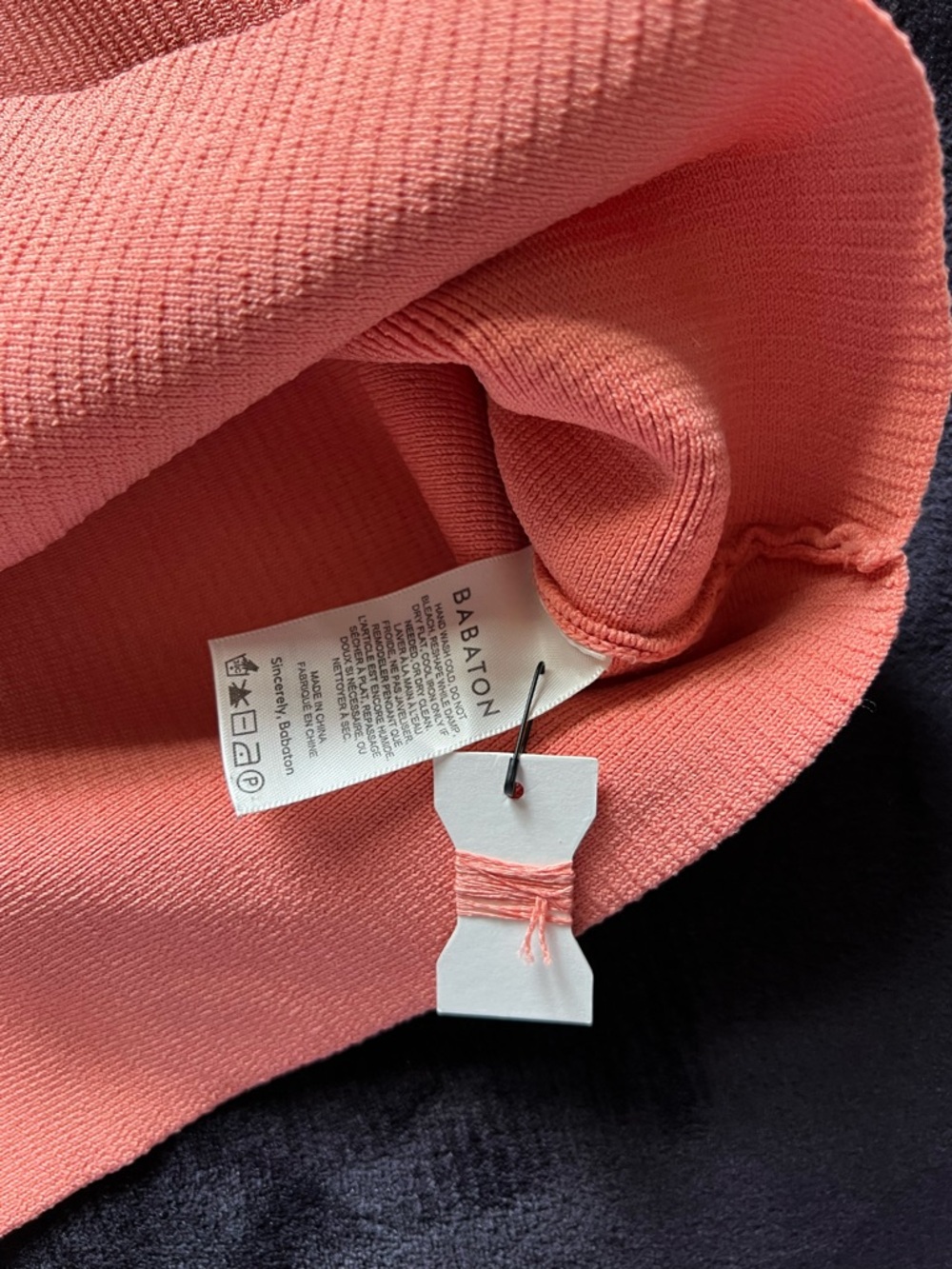 Babaton Coral Sculp Knit Criss Cross top - Picture 6 of 11